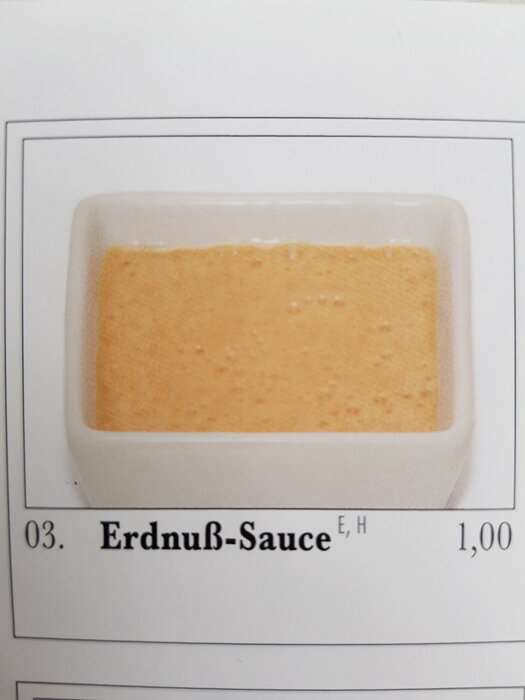 03. Erdnuß-Sauce