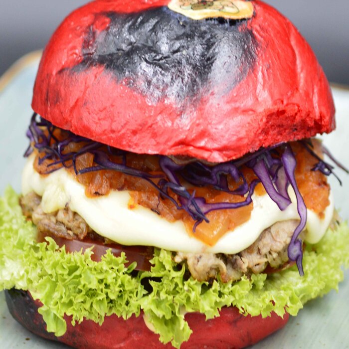 Dandy’s Hot Porc Burger