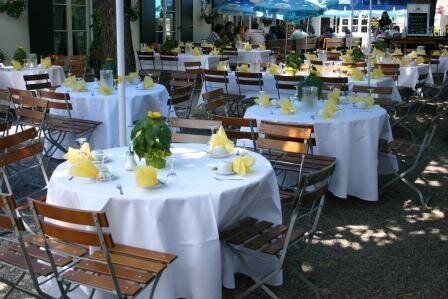 Gasthof zum Stern, Seehausen am Staffelsee, schöne Terrasse