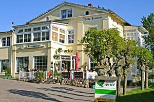 Villa Seesicht, Restaurant Caprice, Ostseebad Göhren, Insel Rügen