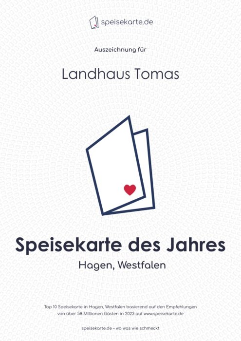 Profilbild von Landhaus Tomas