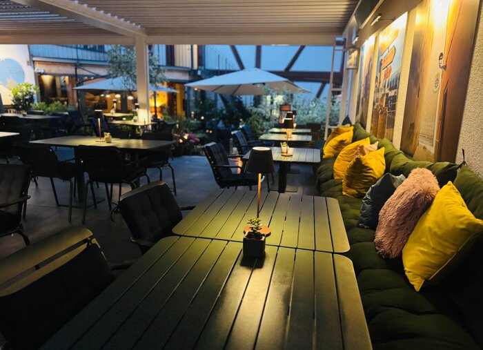 Sommer-Terrasse STELLA Restaurant & Tapasbar in Fulda