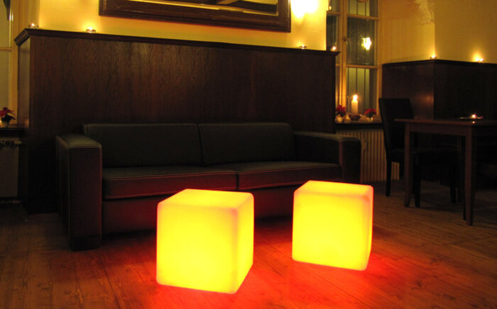 Unsere Couch in der Lounge