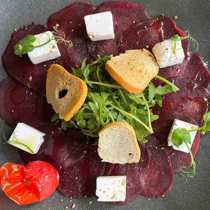 Rote Bete-Carpaccio