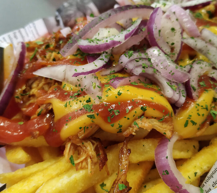 The Wolff´s Diner - Pulled Chicken Fries