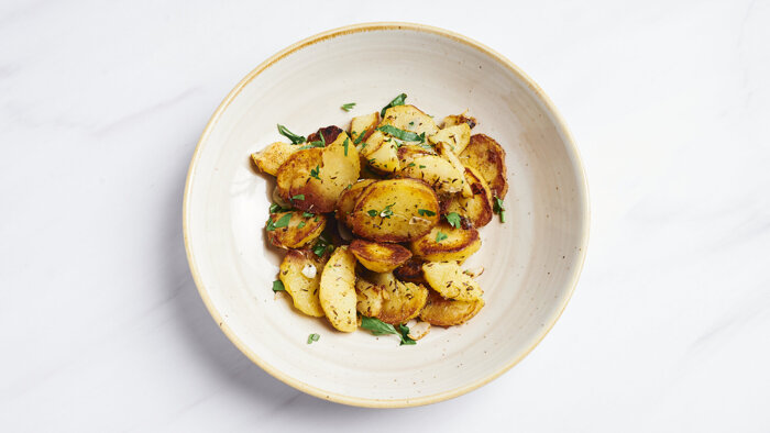 Bratkartoffeln / pan-fried potatoes