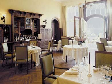 Innenansicht, Schloss Hubertushöhe Restaurant, Storkow Mark