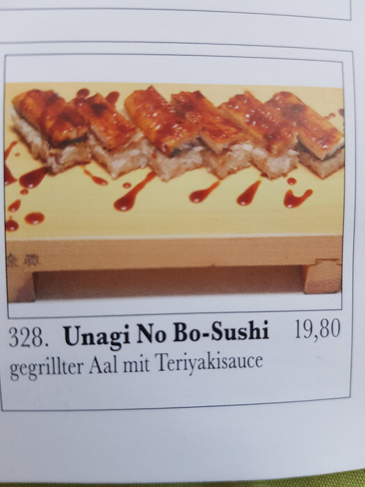 328. Unagi No Bo-Sushi