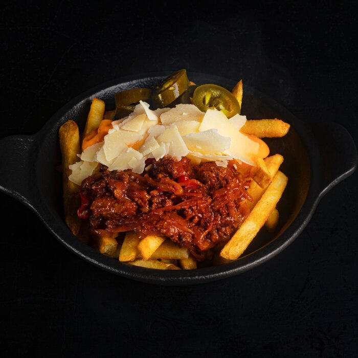 Chilli cheese Pommes