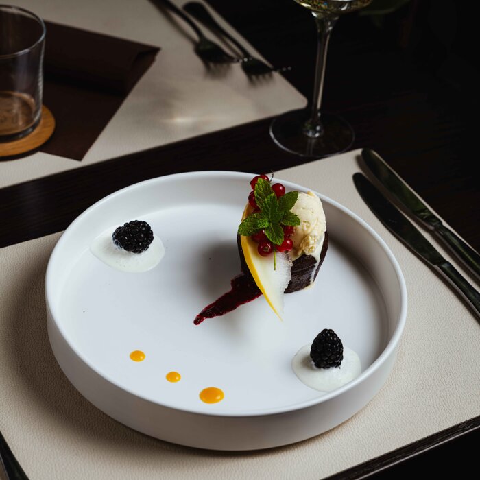 Schoko Souffle Dessert