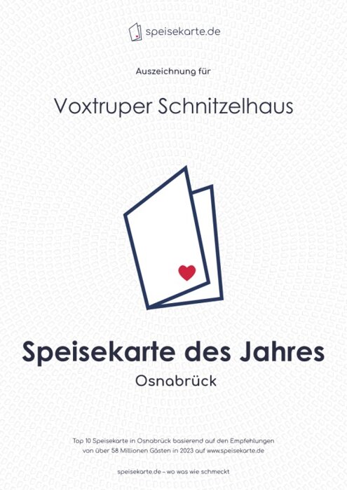 Profilbild von Voxtruper Schnitzelhaus