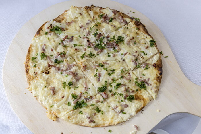 Flammkuchen Elsässer Art