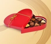 Schenken Sie Pralinen zum Valentinstag und sparen mit einem Gutschein!