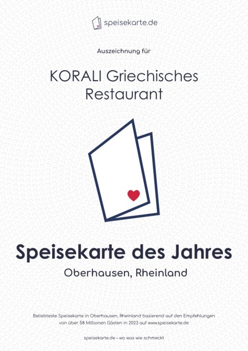 Profilbild von KORALI Griechisches Restaurant