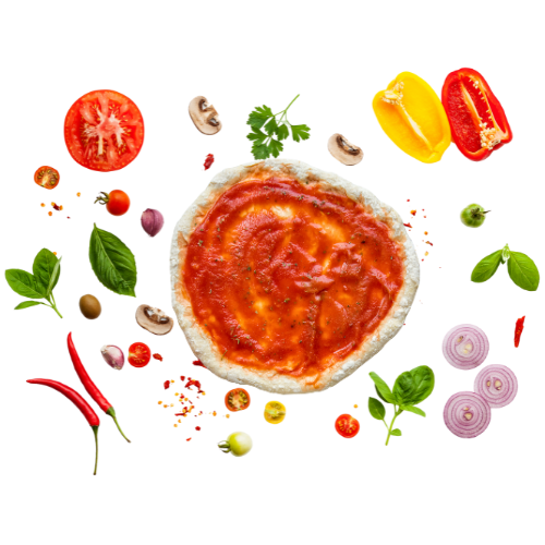 Vegane Pizza nach Wunsch
