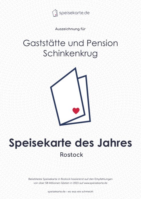 Profilbild von Gaststätte und Pension Schinkenkrug