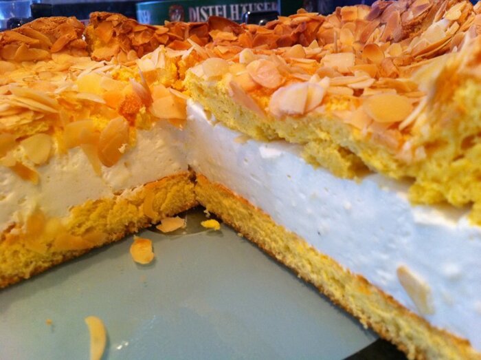 frisch gebackene Torte