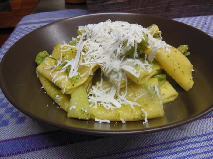 Paccheri alla Siciliana.Brockoli &Ricotta