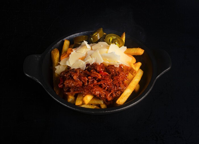 Chilli cheese Pommes