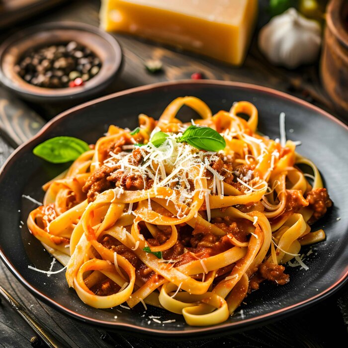 Fettuccine Bolognese