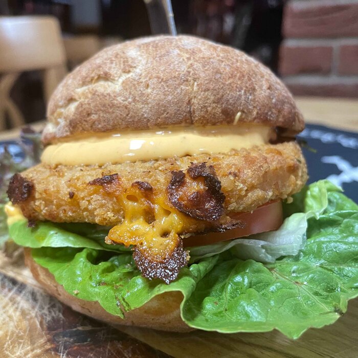 Mac`N`Cheese Veggie Burger -    NEU!!!