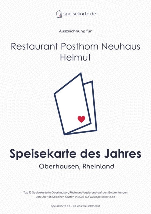 Profilbild von Restaurant Posthorn Neuhaus Helmut