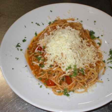 Spaghetti Caprese