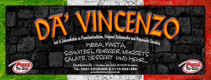 Profilbild von Ristorante-Pizzeria Da'Vincenzo