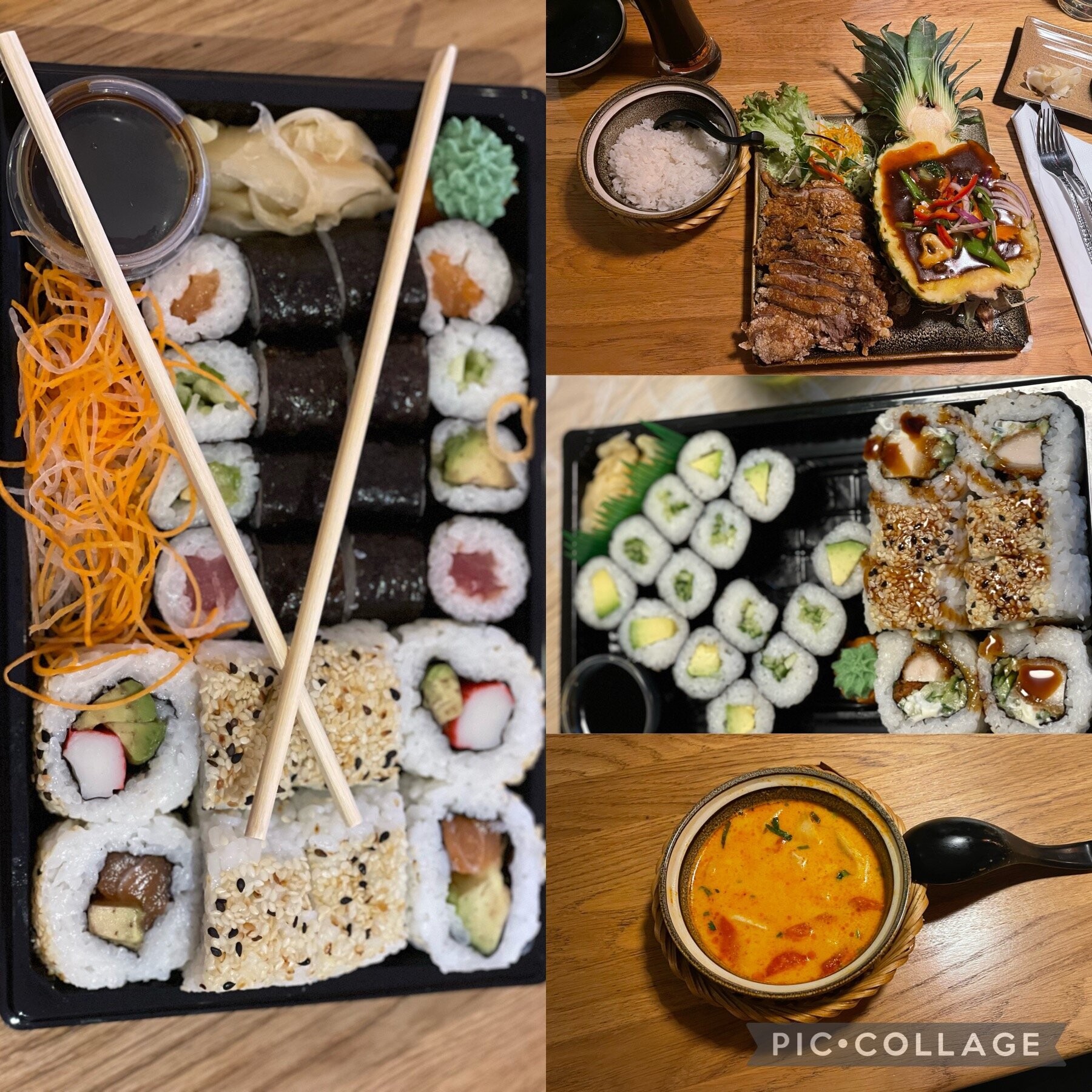 Das Essen ist mega lecker , auch zum mitnehmen.