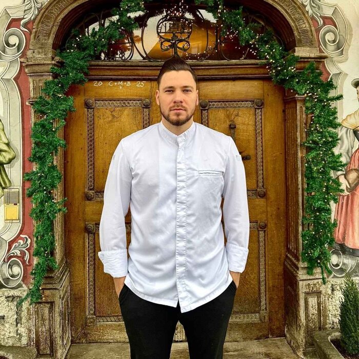 Küchenchef Hannes Fussel
