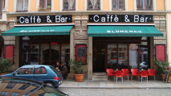 Außenansicht, Café & Bar Blumenau, Dresden