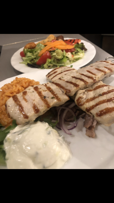 Fino Teller und Vegetarische Platte.  !!!  Poseidon Restaurant Ingolstadt.  !!!  Tel: 0841/34967 Täglich geöffnet