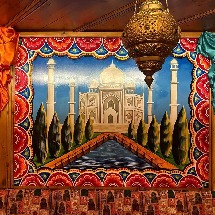 Handmalerei Taj Mahal