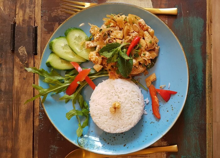 75. Larb - laotischer traditioneller Salat