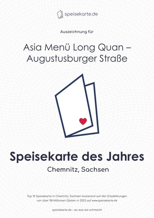 Profilbild von Asia Menü Long Quan – Augustusburger Straße