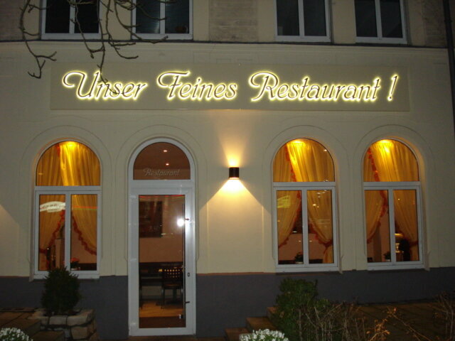 Eingang, Unser feines Restaurant, Berlin