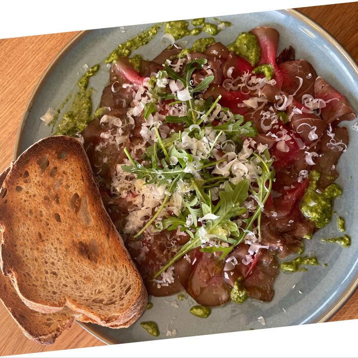 Rind/ Hirschcarpaccio nach Vorrat