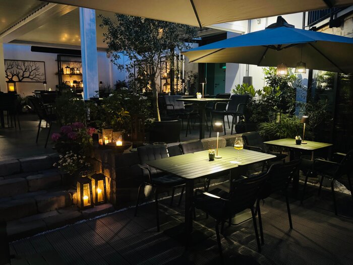Sommer-Terrasse STELLA Restaurant & Tapasbar in Fulda
