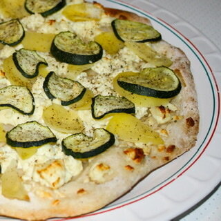 Pizza con Zucchini