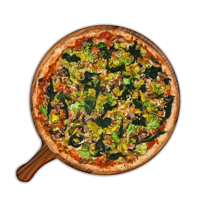 Vegetarische Vollkornpizza