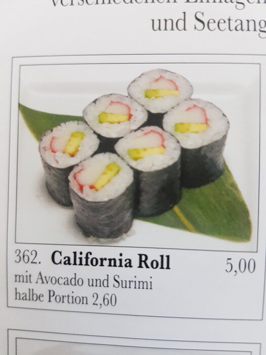362. California Roll