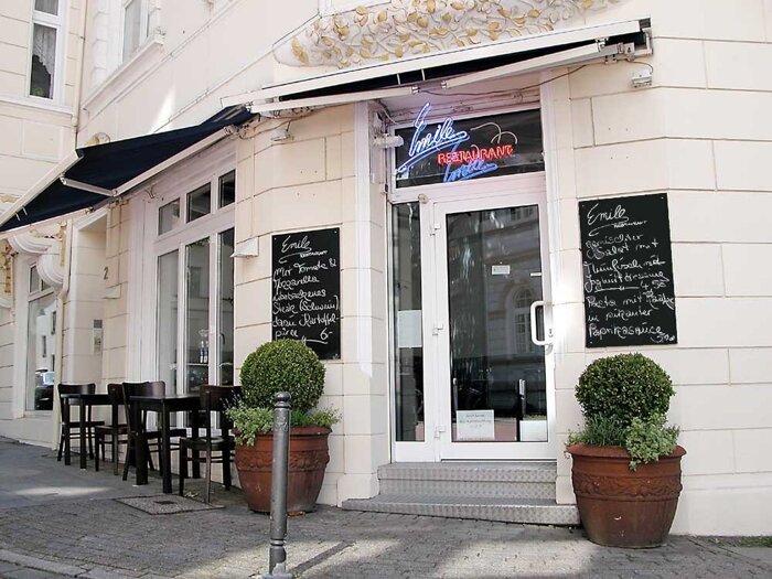 Emile Restaurant, mediterrane italienische Küche, Essen 