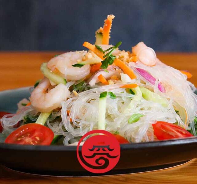 5. Glasnudel-Salat mit Shrimps 粉丝沙拉