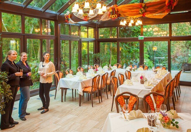 Wald Cafe Hotel Restaurant, Bonn, gemütliche Landhausatmosphäre