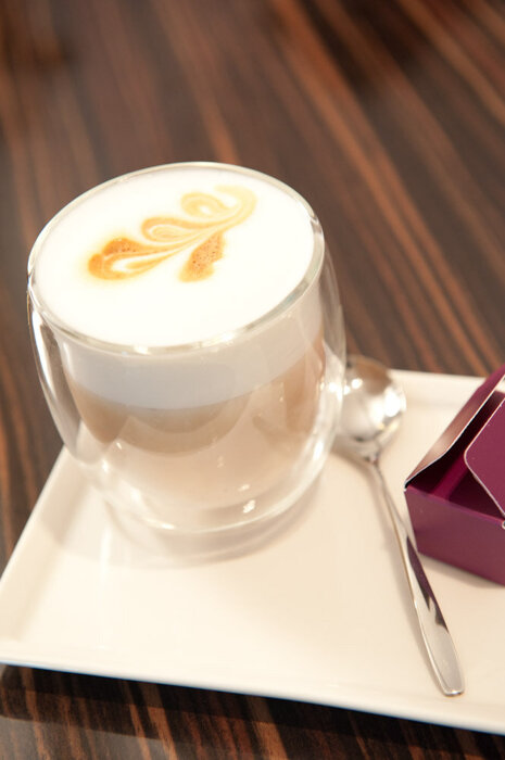 Leckere Latte Macchiato mit einer exklusiven Kaffeemischung von Die Kaffee