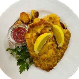 Wiener Schnitzel vom Kalbsrücken 