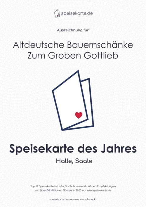 Profilbild von Altdeutsche Bauernschänke  Zum Groben Gottlieb