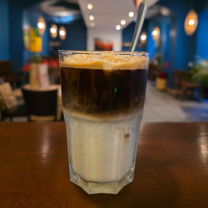 Vietnamesische Kaffee mit Kondensmilch