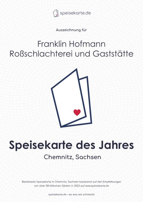 Profilbild von Franklin Hofmann Roßschlachterei und Gaststätte