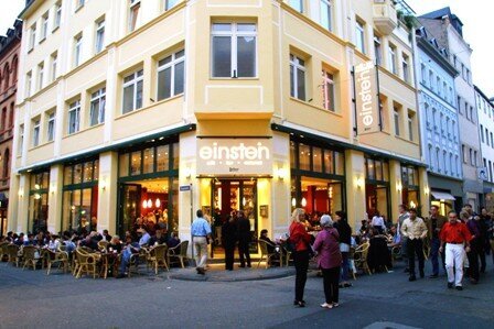 Außenansicht des Café Einstein, Koblenz